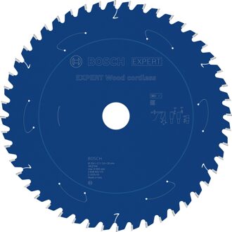 EXPERT Wood cordless Cirkelzaagblad | 254 x 2,1/1,6 x 30 mm | T48 - 2608902174