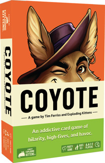 Exploding Kittens Coyote - Card Game (Engelse versie)