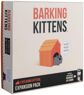 Exploding Kittens gezelschapsspel Barking Kittens uitbreiding (EN)