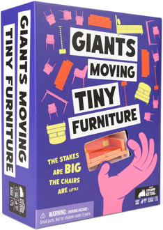 Exploding Kittens Giants Moving Tiny Furniture - Party Game