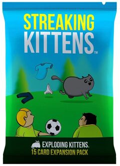 Exploding Kittens kaartspel Streaking Kittens - uitbreiding (en)