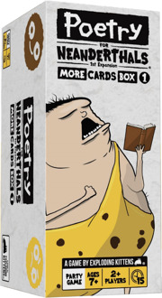 Exploding Kittens Poetry for Neanderthals - 1st Expansion