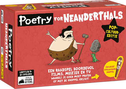 Exploding Kittens Poetry for Neanderthals Pop Culture Edition (NL versie)