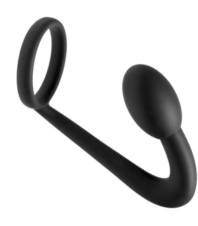 Explorer - Siliconen Cockring en Prostaatplug - Explorer - Siliconen Cockring en Prostaatplug