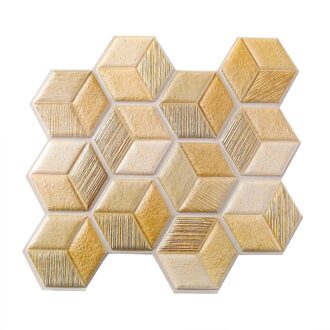 Explosie Modellen 3d Stereo Tegel Stickers Anti-Collision Stickers Pvc Muurstickers Home Decor Woonkamer 3d Anti-collision Tegel