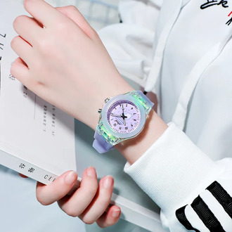 Explosive cute children's watch kids love corner biological watch series cartoon children luminous silicone watch