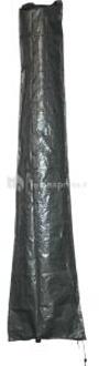 Express Afdekhoes / beschermhoes grijs voor parasols met een diameter van 4 m inclusief stok - Parasolhoezen