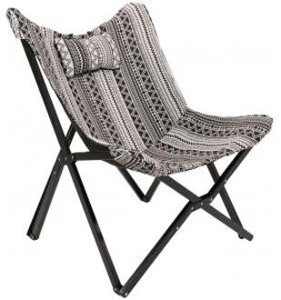 Express Aztec vlinderstoel zwart|wit