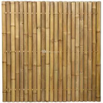 Express Bamboe schutting naturel 180 x 180 cm x 60-80 mm