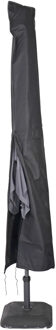 Express Beschermhoes voor parasol polyester tot 4 meter doorsnee Grijs