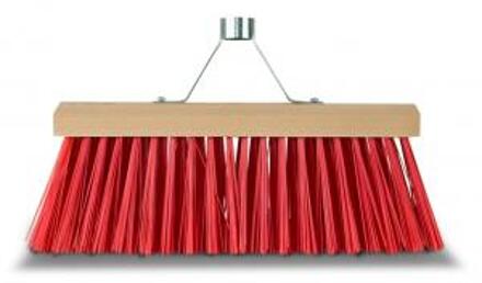 Express Bezem kunstvezel 35cm met metalen houder