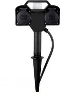 Express Buitenstopcontact 2-voudig met afstandbediening IP44 max 3680 Watt
