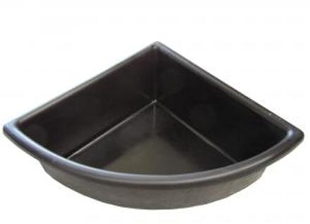 Express Fonteinvijver pe hoekmodel 90x90x37cm - 100 liter