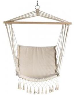 Express Hangstoel Macramé - 120x50x52 cm Beige