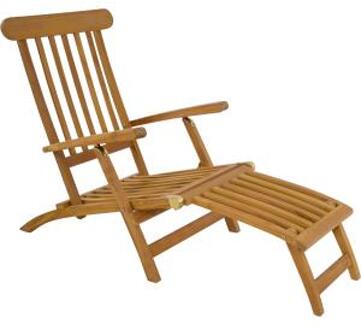 Express Lesli Living Deckchair teak verstelbaar