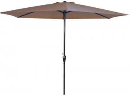 Express Parasol Gemini taupe Ø3mtr