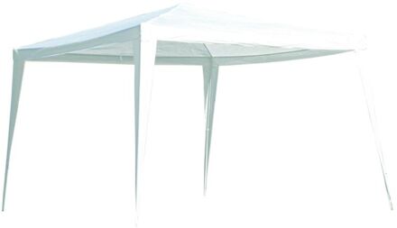 Express Partytent 3x3 M - Kunststof - Wit