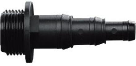 Express Slangpilaar 3-traps 3/4" x 25-20-13mm tule PP zwart