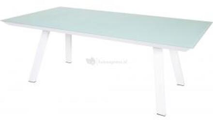 Express Terrastafel Lorenzo 210x110 cm Wit