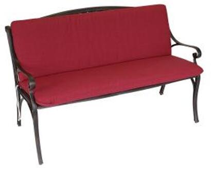 Express Tuinbankkussen - Metaal Rood - Brons 140 x 88 cm cm