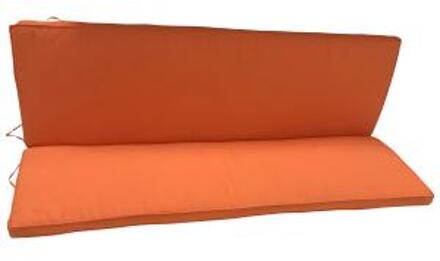 Express Tuinbankkussen - Polyester - Oranje 140 cm