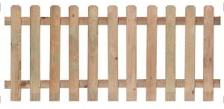 Express Tuinhek recht geimpregneerd grenen 100 x 180 cm