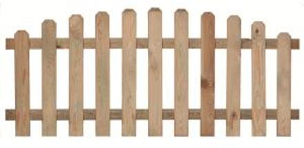 Express Tuinhek toog geimpregneerd grenen 80 x 180 cm