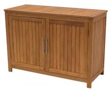Express Tuinkast hout - Eucalyptushout - Bruin 120 x 50 x 85 cm