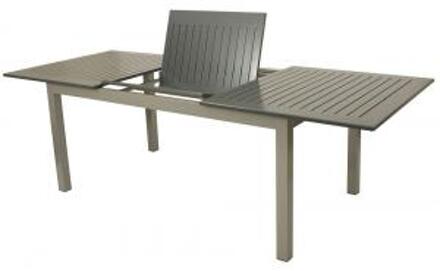 Express Uitschuifbare tuintafel aluminium 174/244 grijs