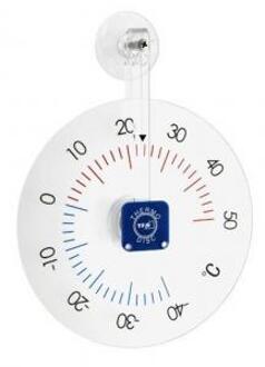 Express Venster buitenthermometer kunststof Thermo Disc 19.5 cm
