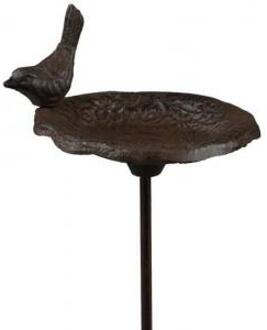 Express Vogelbad op prikker ø 13 cm H88 cm - gietijzer