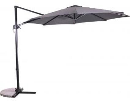 Express Zweefparasol Bora Ø 300 cm Grijs