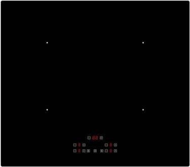Exquisit EKI614-30 Inductie kookplaat