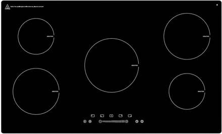 Exquisit EKI901-2 Inductie kookplaat