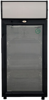 Exquisit ELDC80.3XLB Koelkast zonder vriesvak Zwart