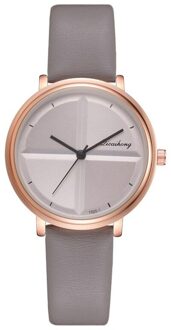 Exquisite Eenvoudige Stijl Vrouwen Horloges Kleine Mode Quartz Dames Horloge Top Meisje Armband Horloge grijs