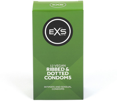 EXS 3 in 1 - Ribbed, Dotted en Flared - Condooms - 12 Stuks