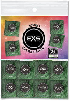 EXS Jumbo - Condooms - 24 Stuks