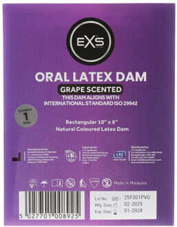 EXS Monddam - Druif - 1 Stuk