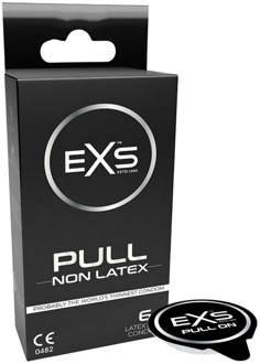 EXS Pull - Non-Latex Condooms - 6 Stuks