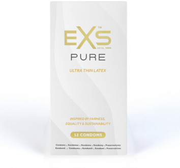 EXS Pure - Condooms - 12 Stuks