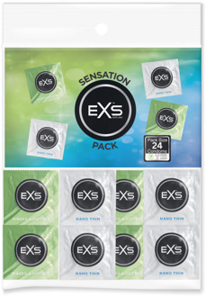 EXS Sensation Pack - Condooms - 24 Stuks