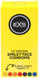 EXS Smiley Face Regular - Condooms - 12 Stuks