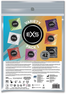 EXS Variety Pack 1 - Condooms - 42 Stuks