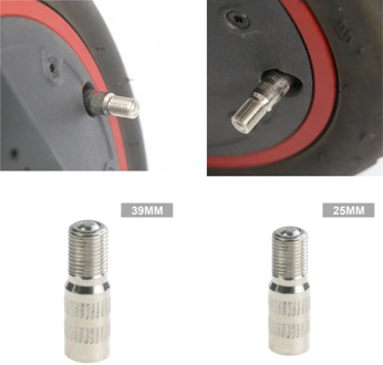 Extend The Valve Inflatable Air Nozzle Replacement Fit for Xiaomi M365 / Pro Scooter Front Wheel Motor Inflatable Extension Air