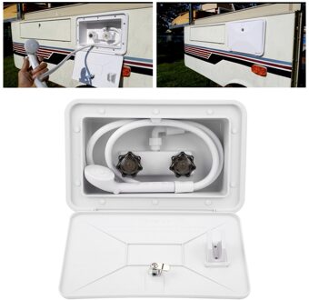 Exterieur Douche Doos Outdoor Wassen Kit Met Slot Accessoire Voor Boot Camper Camper Rv Caravan Rv Styling