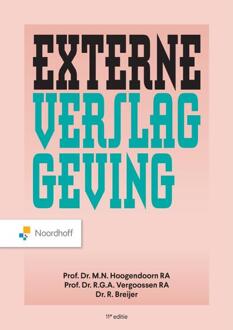 Externe Verslaggeving - 11e editie -  Maarten Pronk, Martin Hoogendoorn, Ruud Vergoossen (ISBN: 9789001033613)