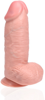 Extra Dikke Rechte met Ballen 8 / 20,3 cm - Vlees