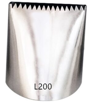 Extra Grote Icing Piping Nozzles Cake Decorating Pastry Tip Sets Fondant Cake Gereedschap Stalen Mondstuk Buizen Diy Cake Decorating Tips L200