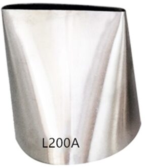 Extra Grote Icing Piping Nozzles Cake Decorating Pastry Tip Sets Fondant Cake Gereedschap Stalen Mondstuk Buizen Diy Cake Decorating Tips L200A